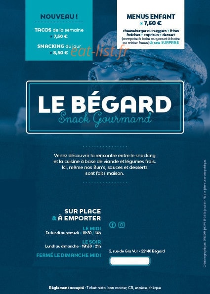 Le Begard — carte page 1