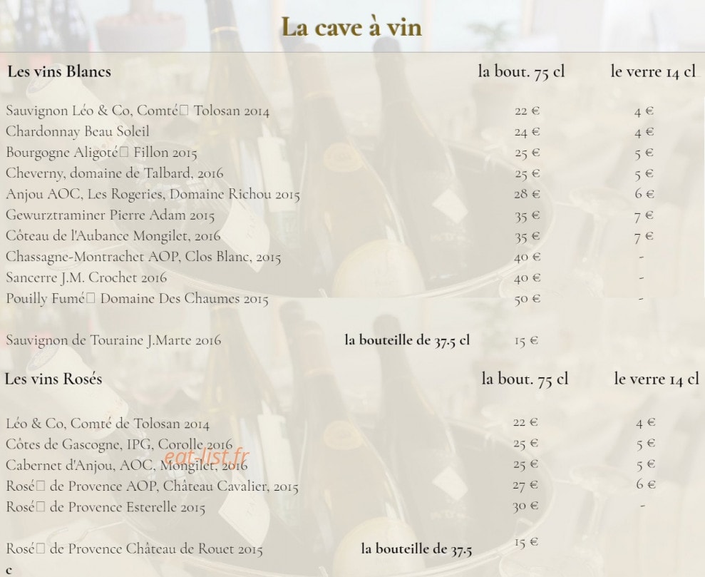 L' Aromatic — carte page 4