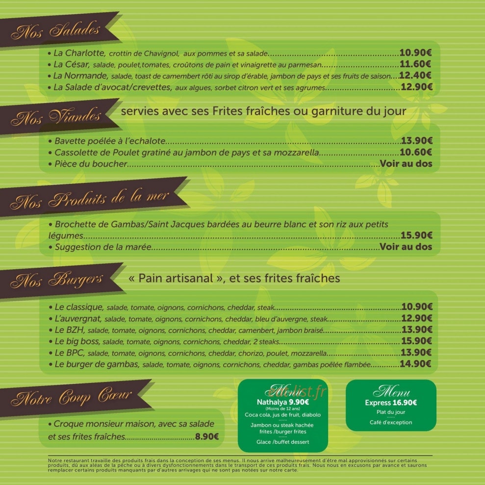L'exception — carte page 2