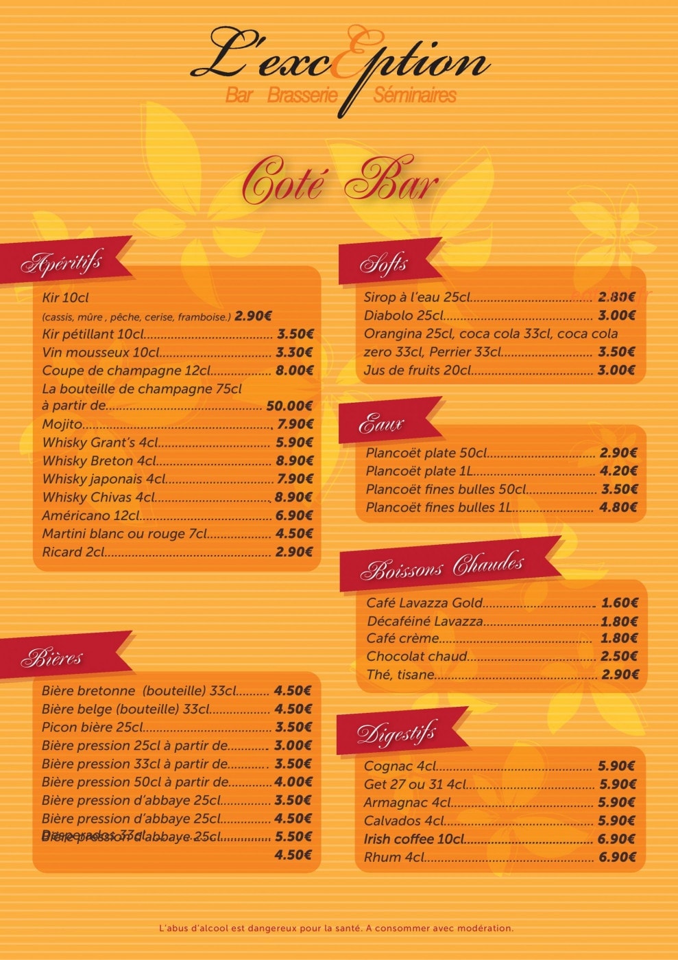 L'exception — carte page 3