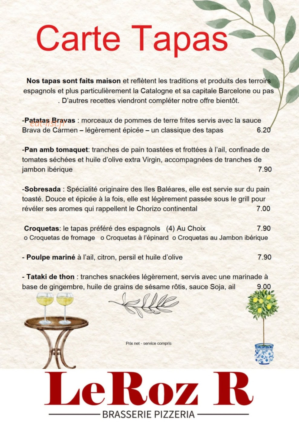 Le Roz R — carte page 6