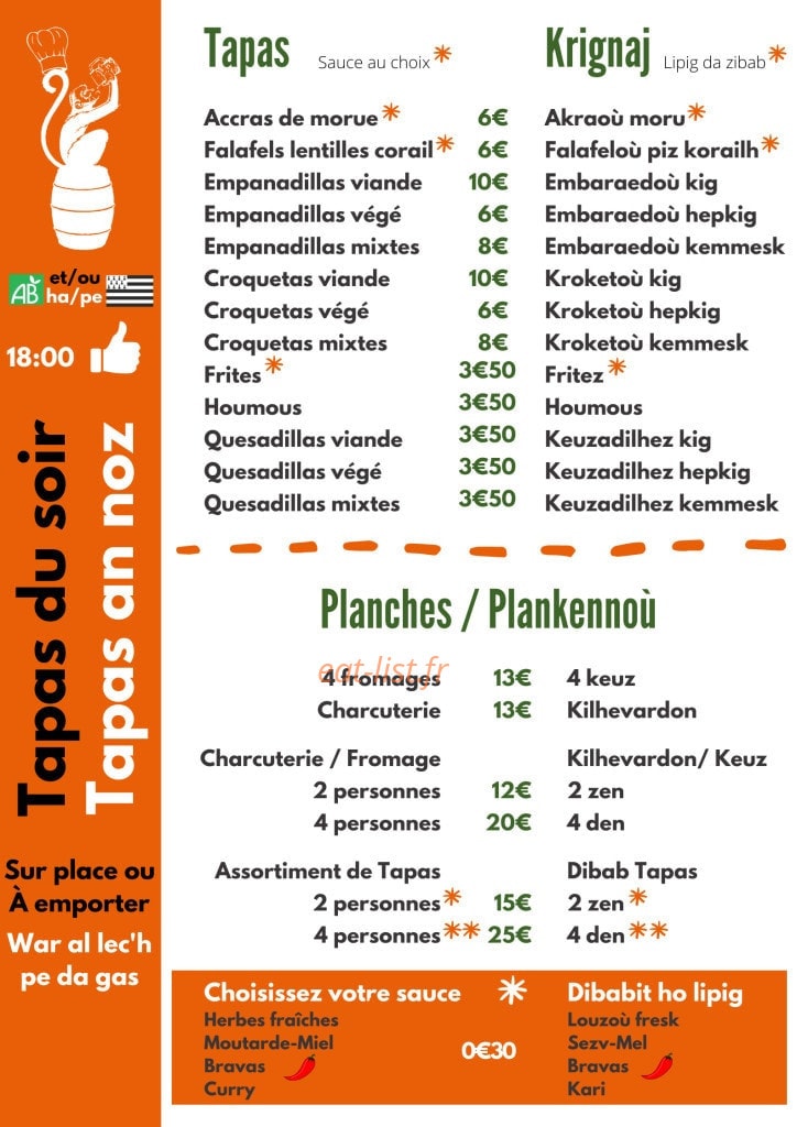 Mar'mousse — carte page 2