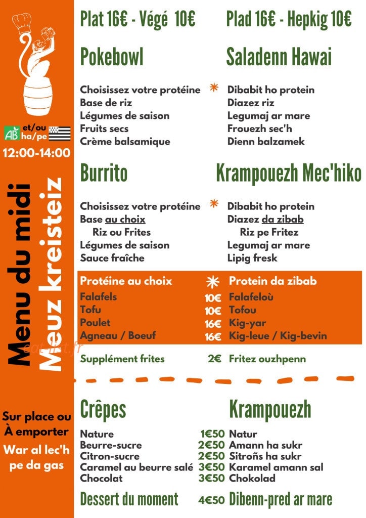 Mar'mousse — carte page 1