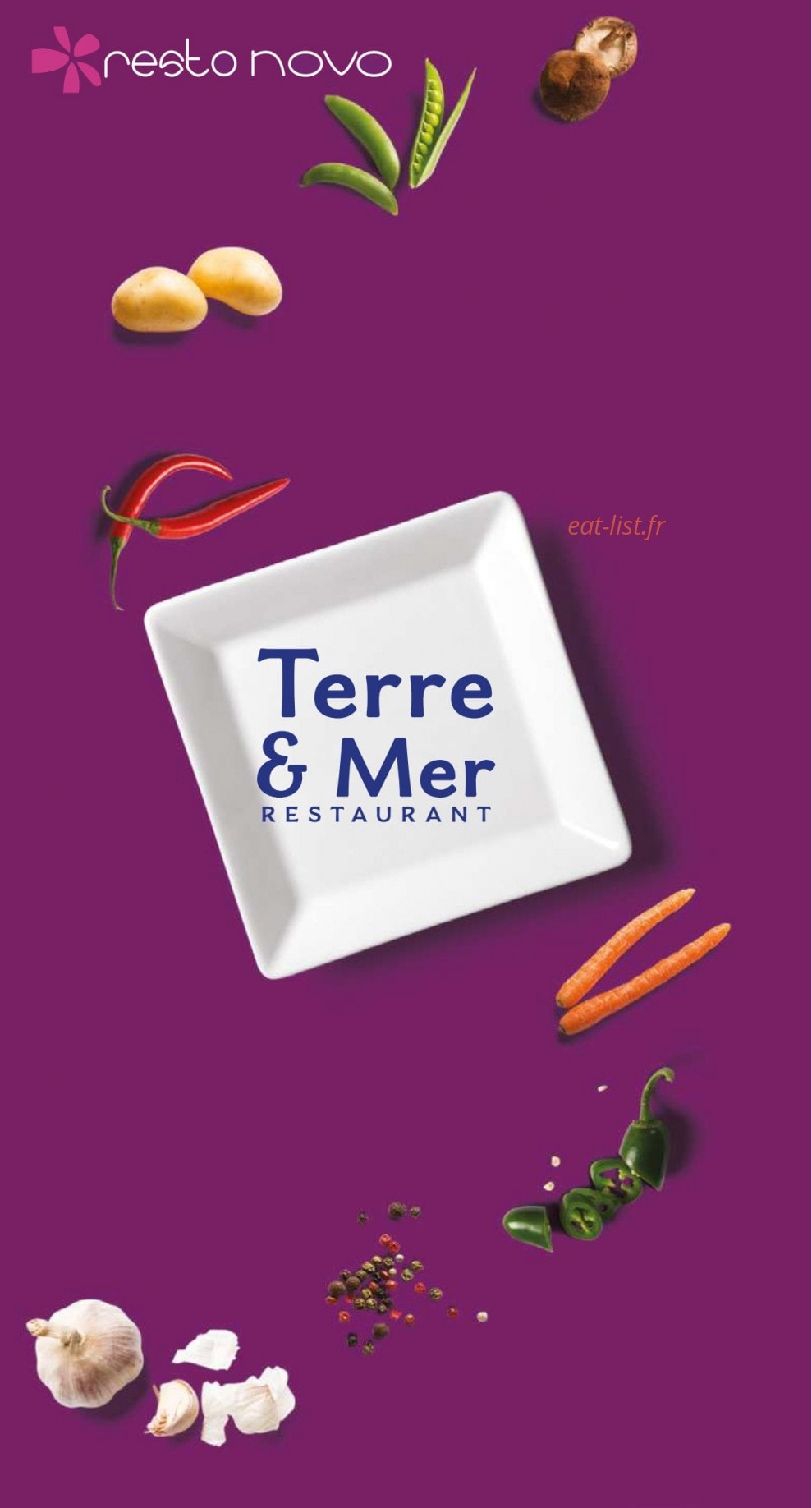 Resto Novo — carte page 1