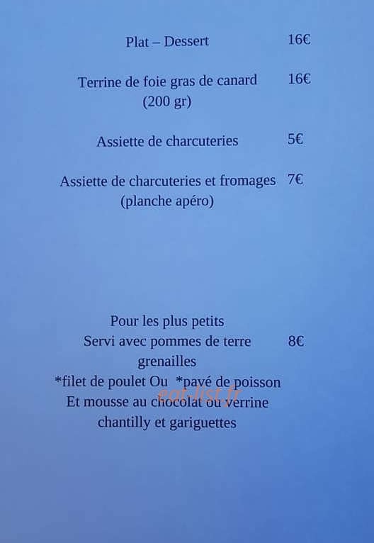 Be good inn — carte page 2