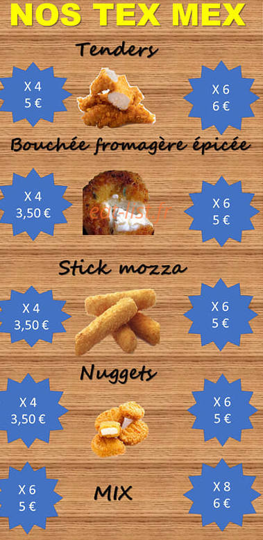 Chez Momo et Timo — carte page 2