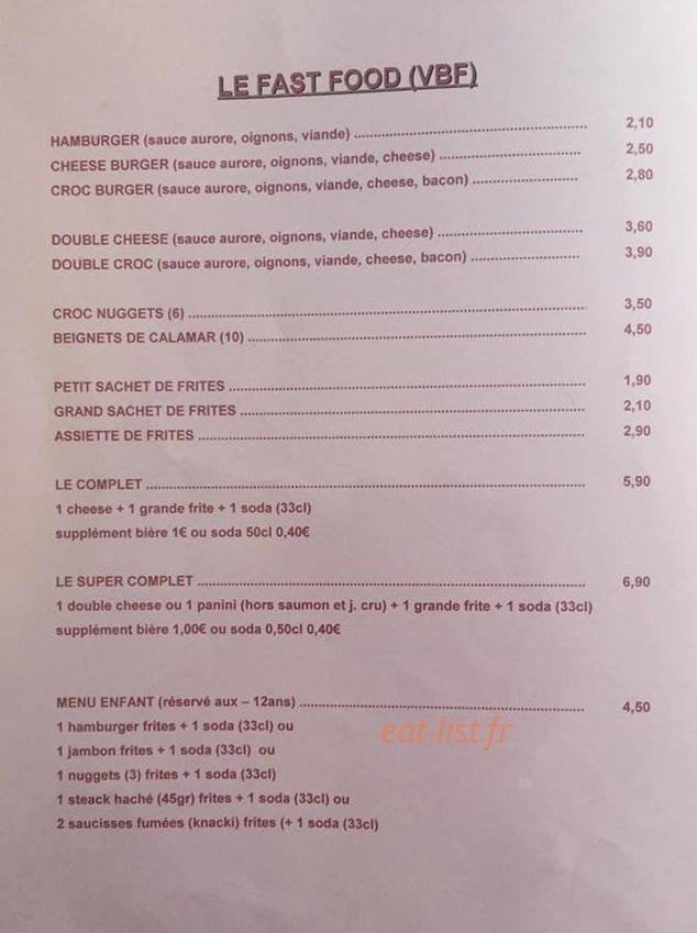 Le Croc — carte page 4