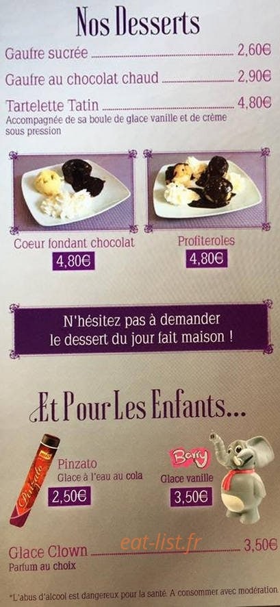 Le Croc — carte page 8