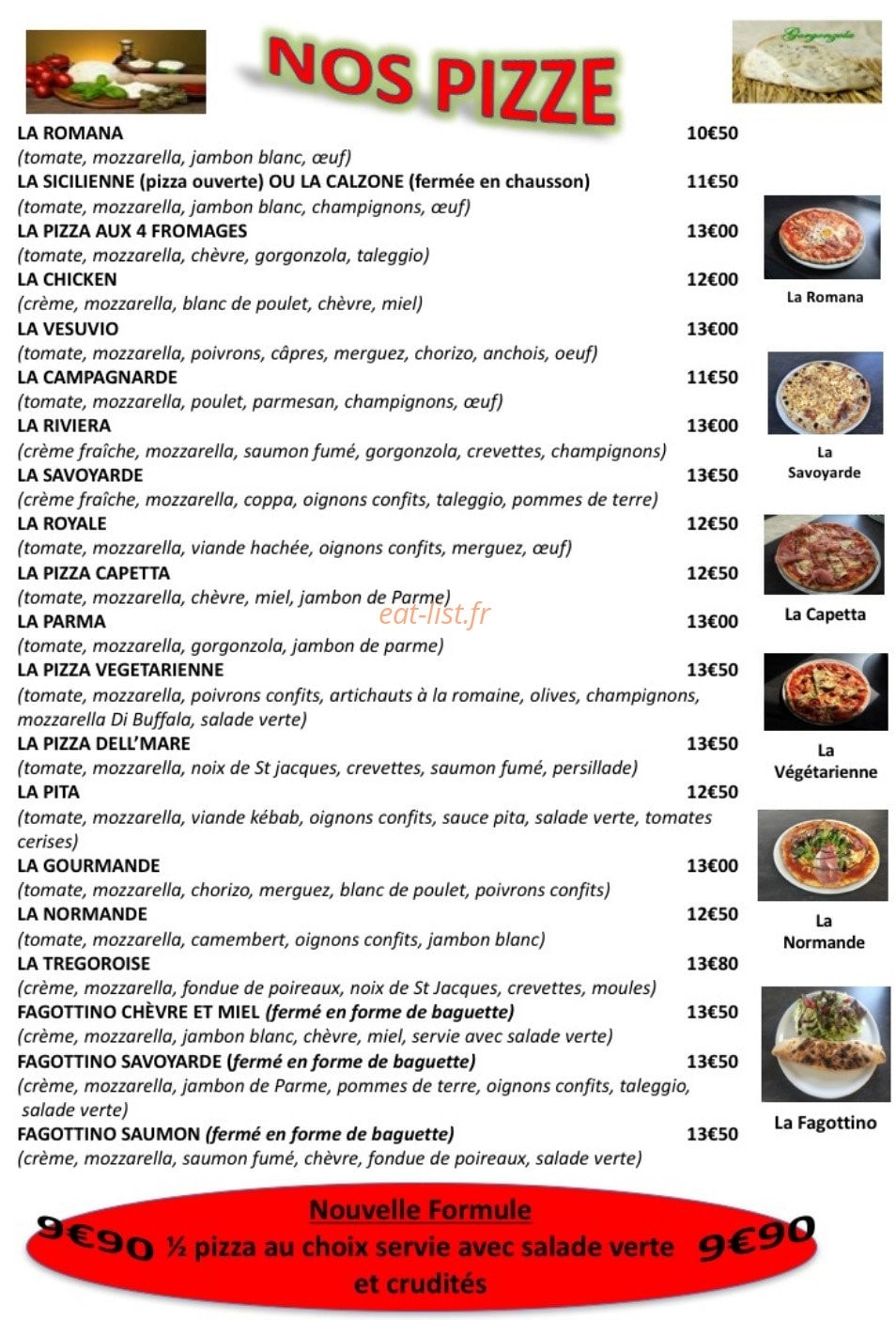 La Tavola — carte page 5