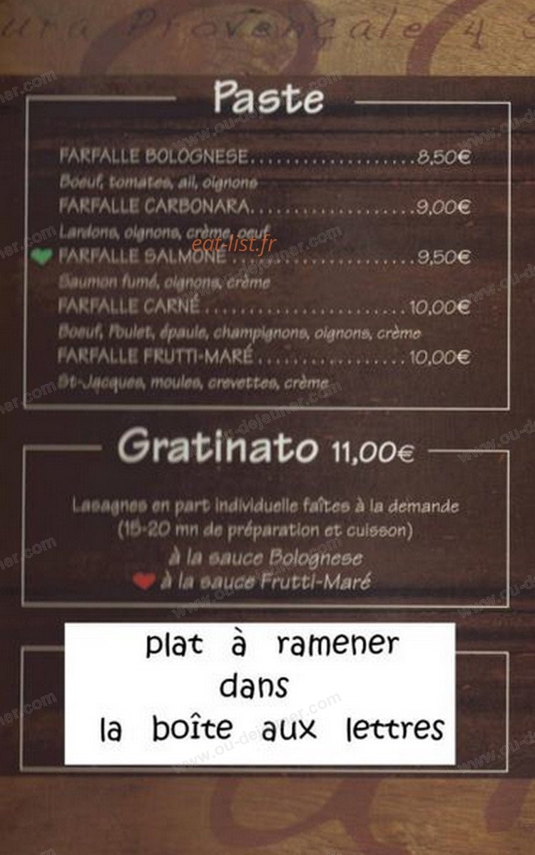 Chez Christophe & Corentine — carte page 3