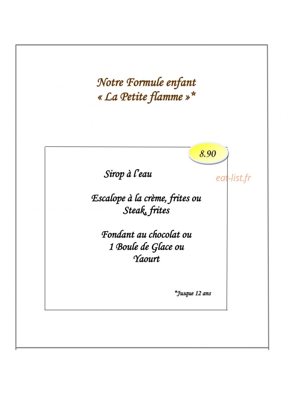 Ty Braise — carte page 7