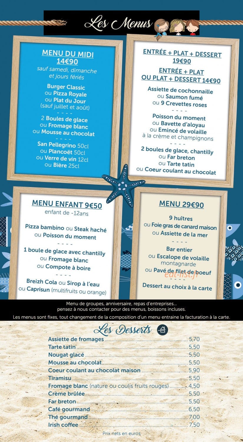 O sables — carte page 4
