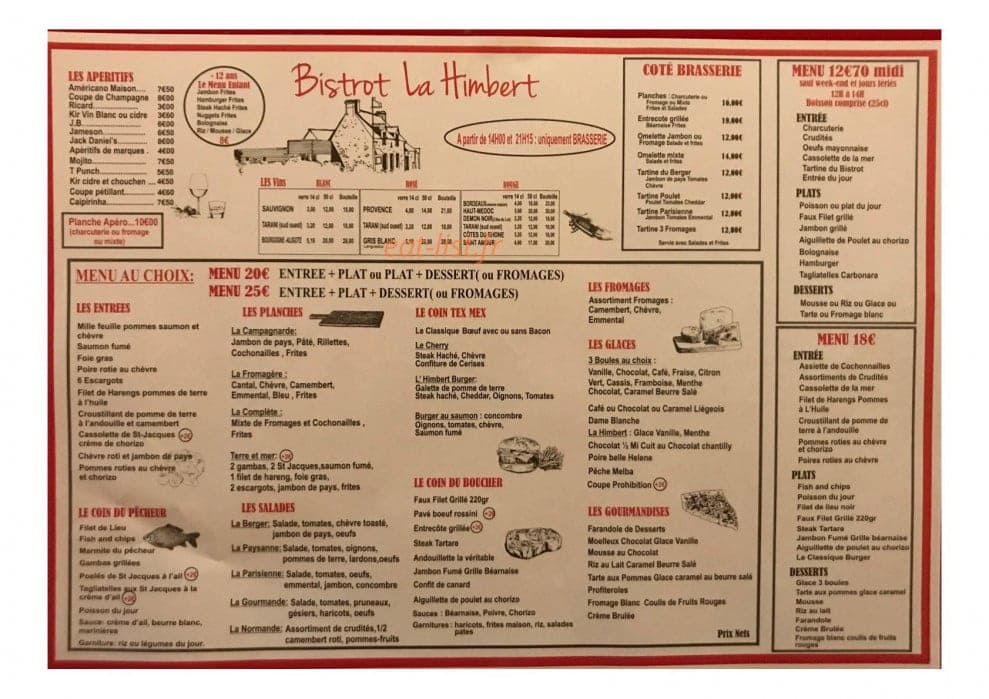 La Himbert — carte page 1