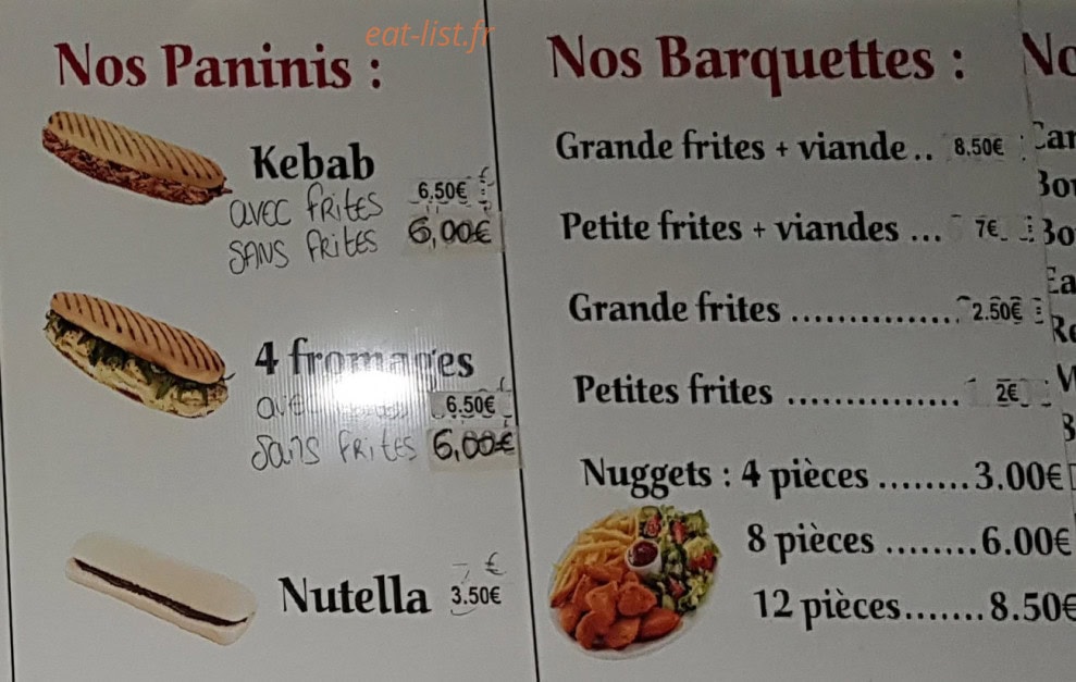 Ayaz Kebab — carte page 2