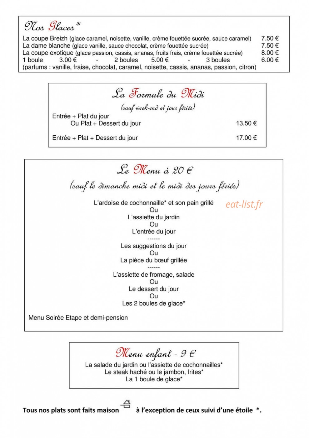 Lucotel — carte page 2