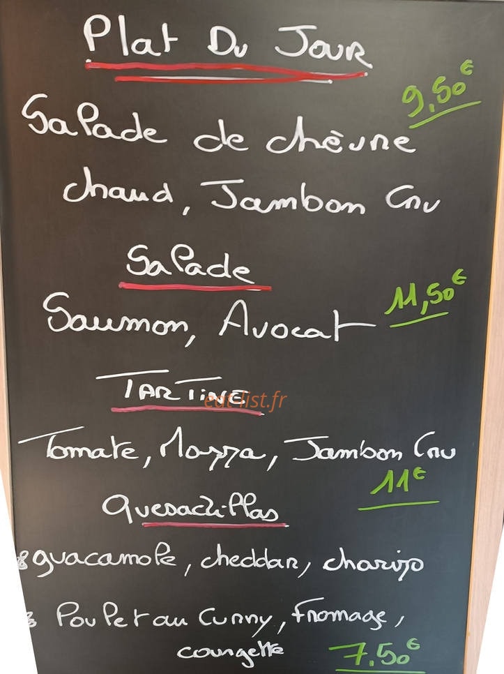 Jungle kafé — carte page 1
