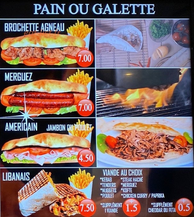 King Kebab — carte page 5
