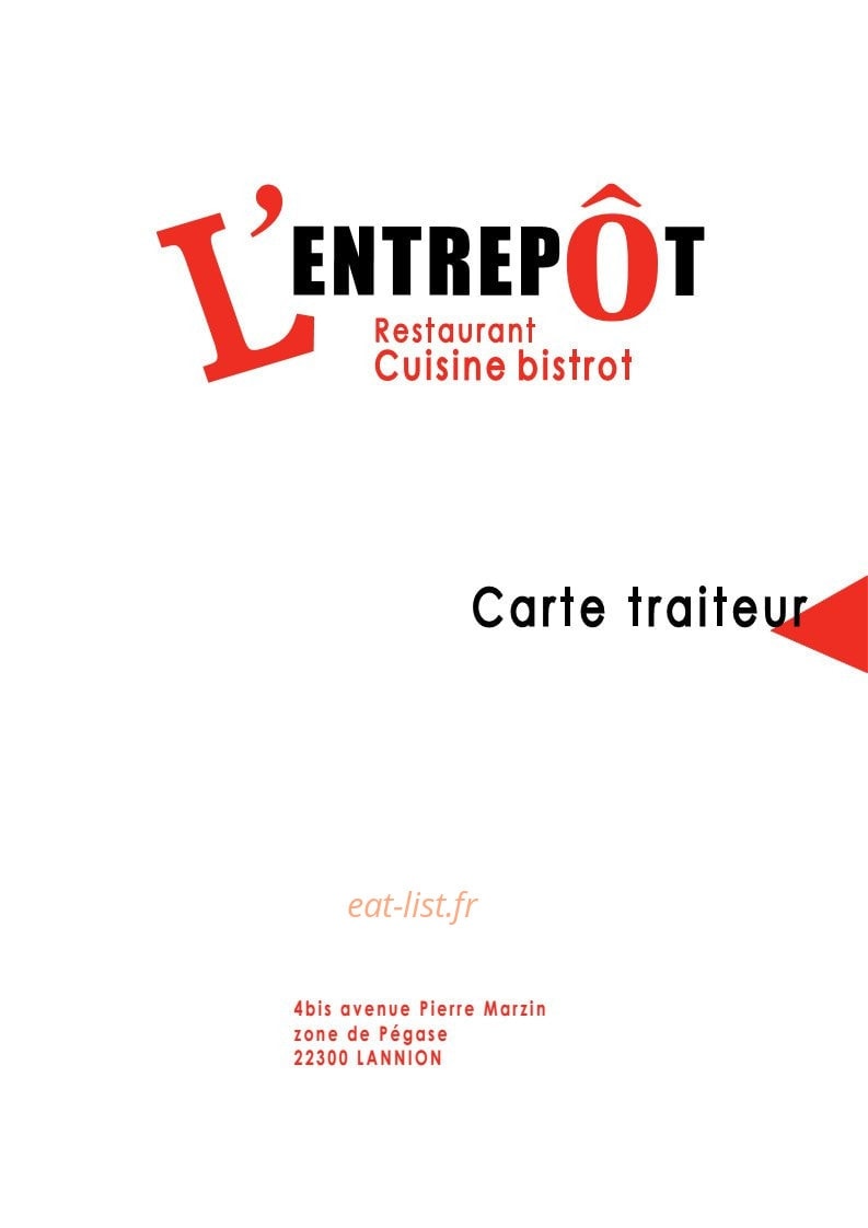 L' entrepôt — carte page 4
