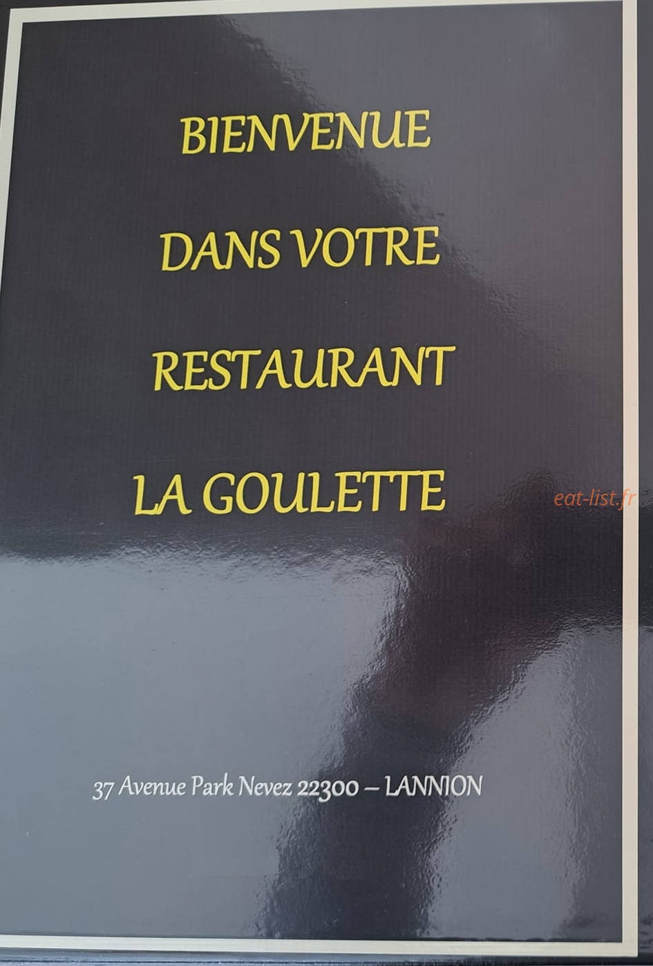 La Goulette — carte page 1