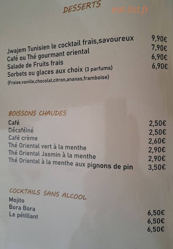 La Goulette — carte page 3