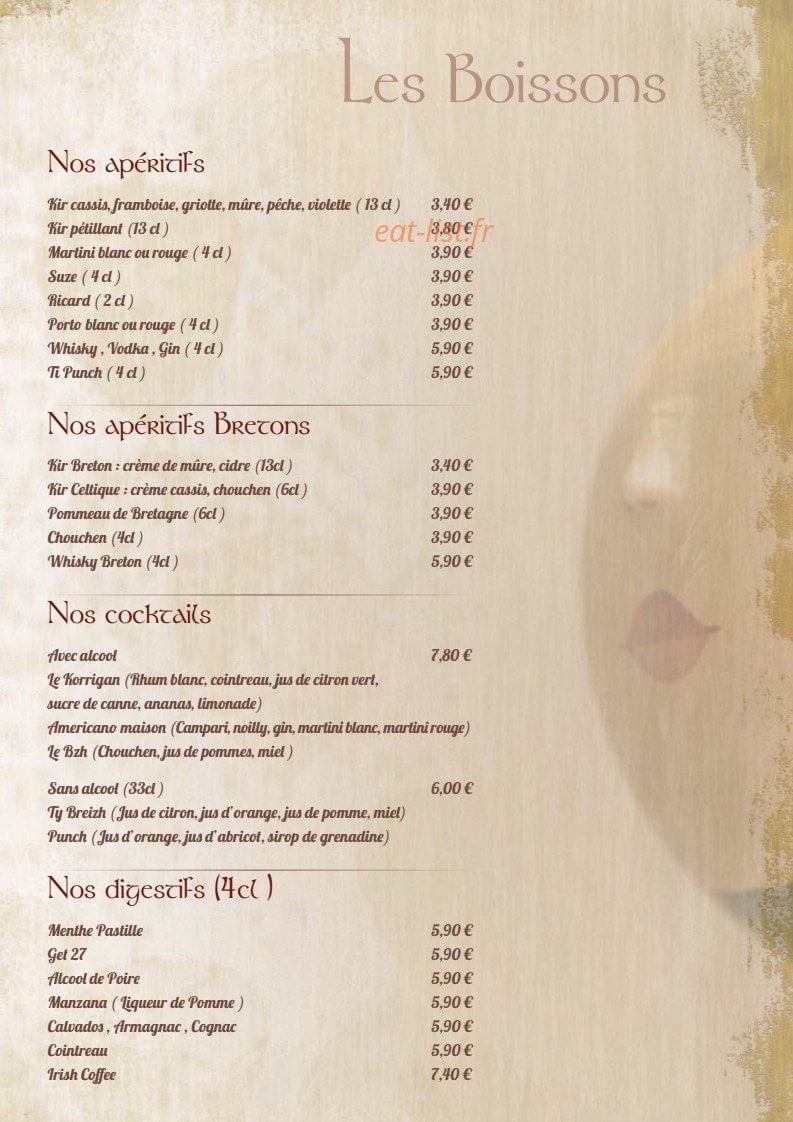 Le Moulin Vert — carte page 5