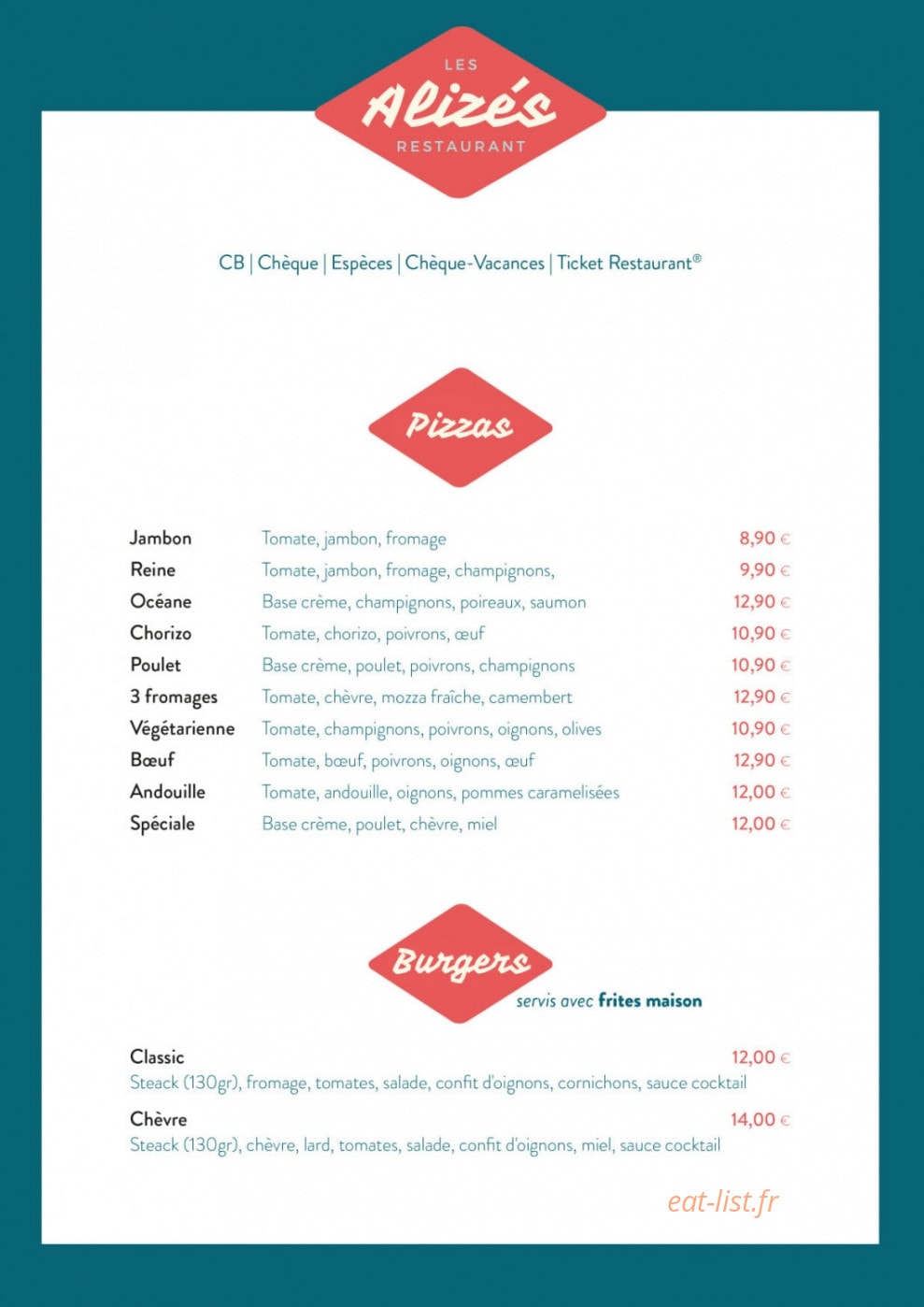 Les Alizés — carte page 2