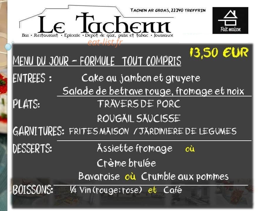 Le Tachenn — carte page 1