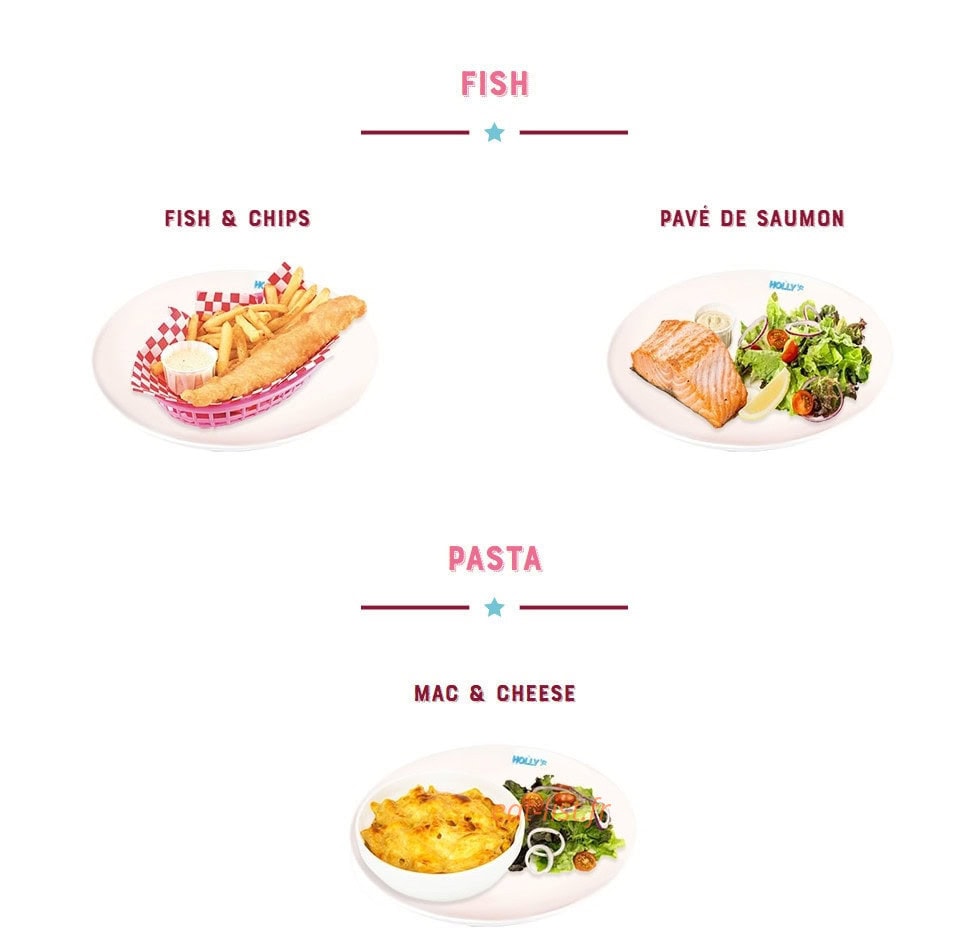 Holly's Diner — carte page 8