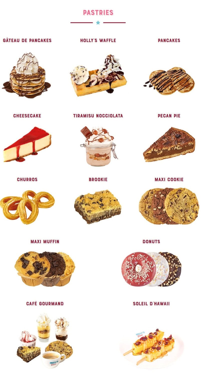 Holly's Diner — carte page 11