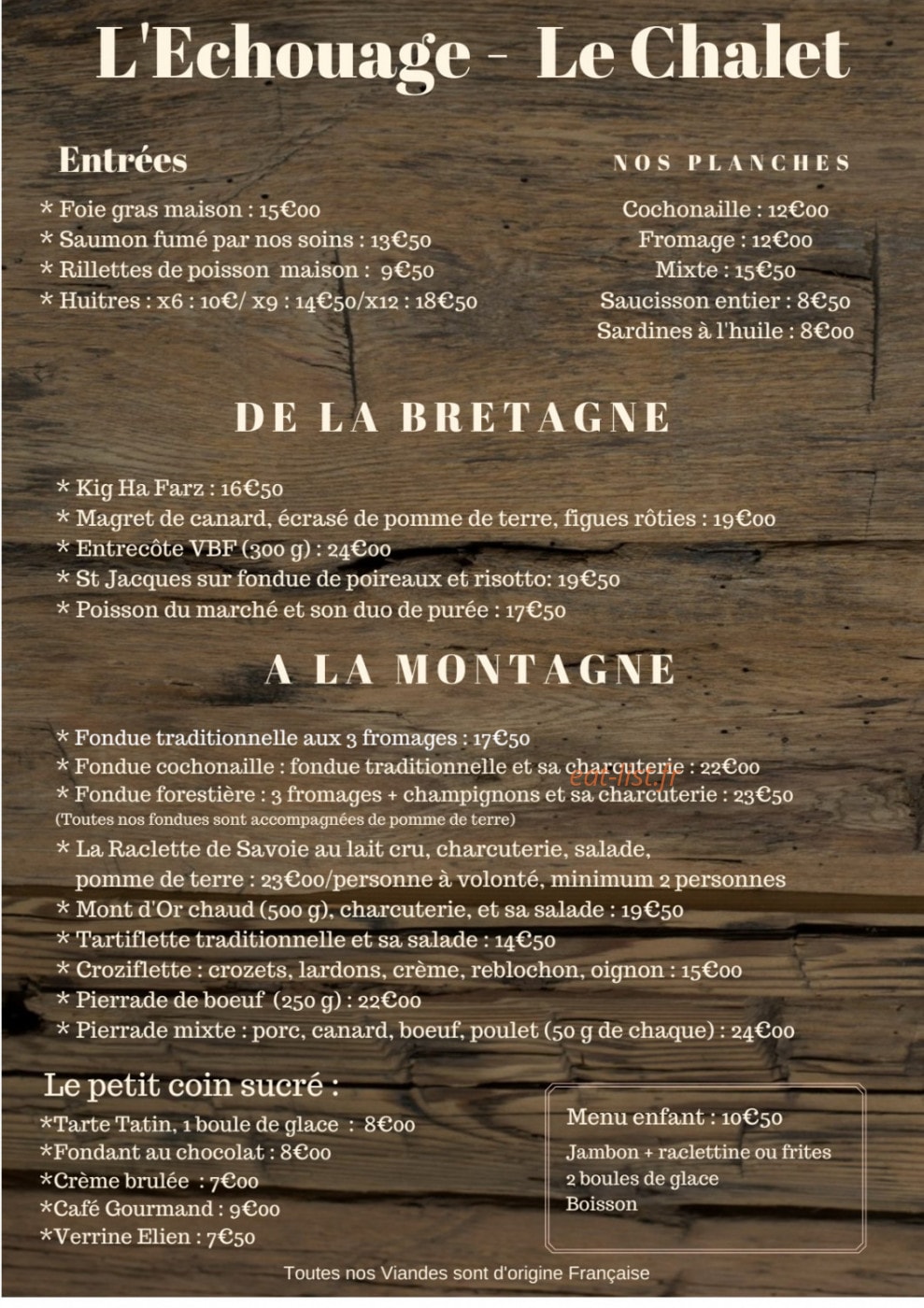 L Échouage — carte page 1