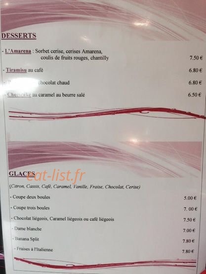 La Nota Bene — carte page 3