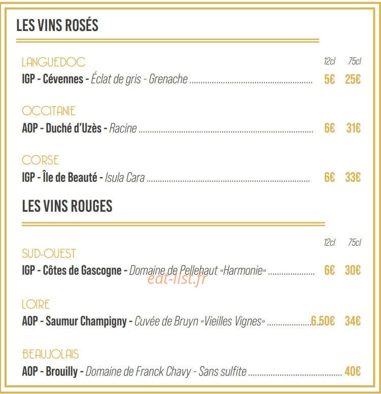 La Rotonde — carte page 6