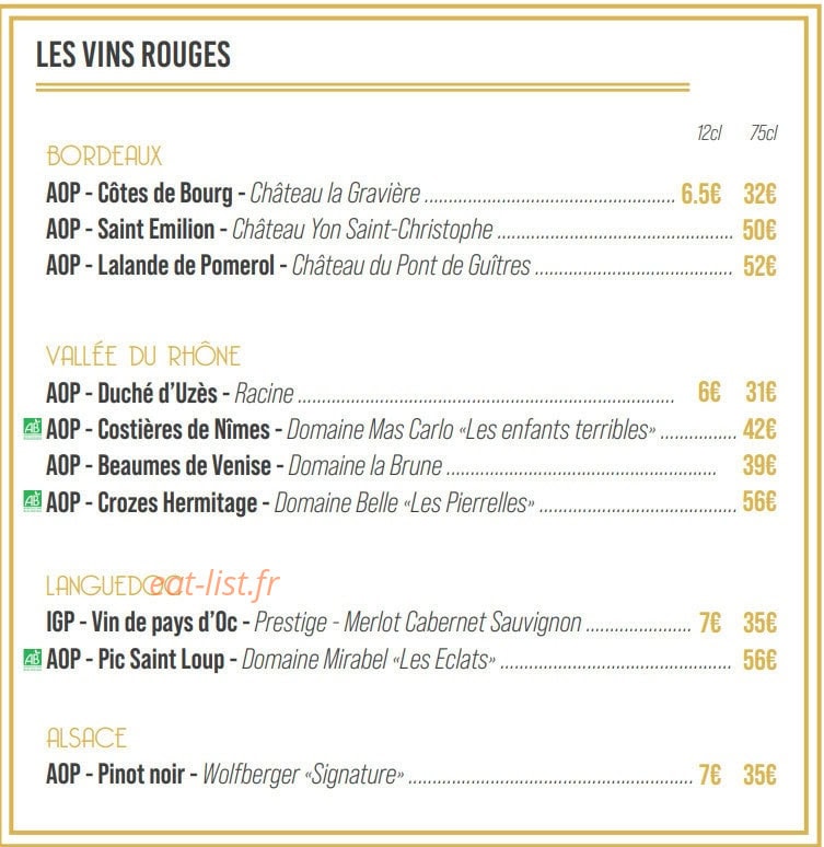 La Rotonde — carte page 7