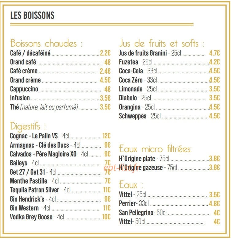 La Rotonde — carte page 10