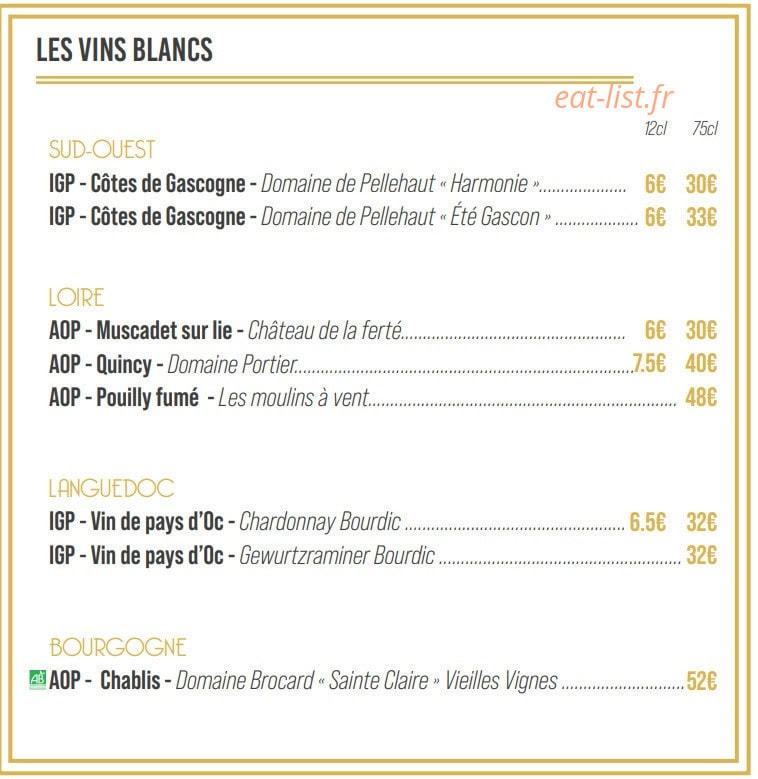 La Rotonde — carte page 8