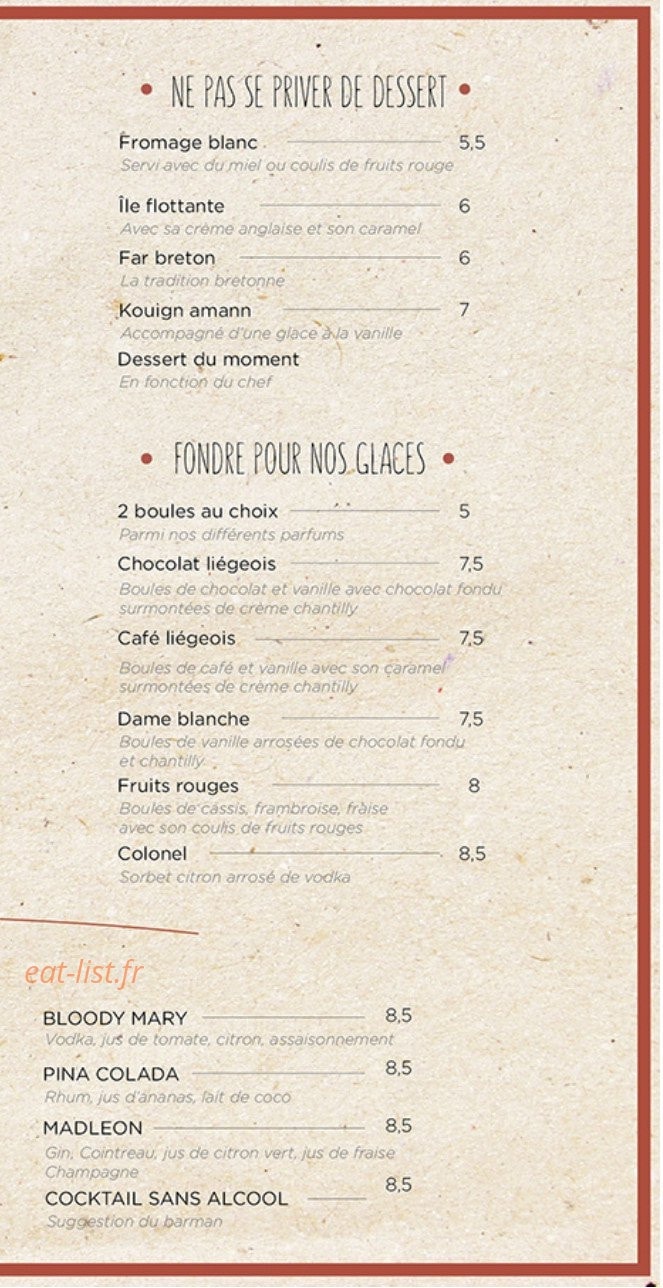 La Voile — carte page 3