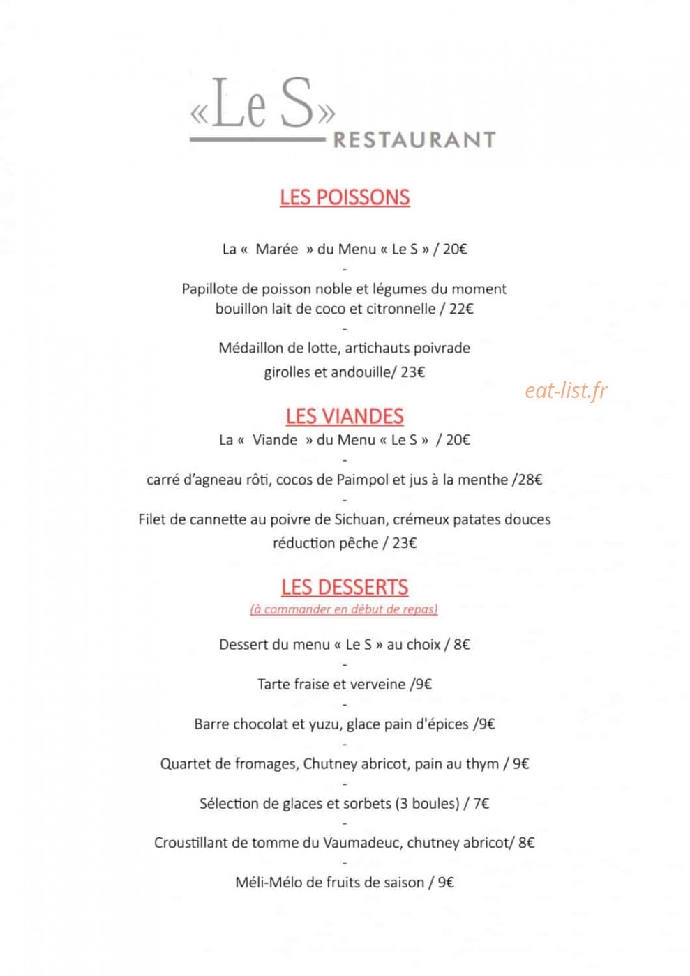 Le S — carte page 3