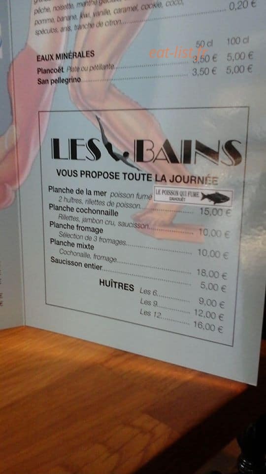 Les Bains — carte page 2