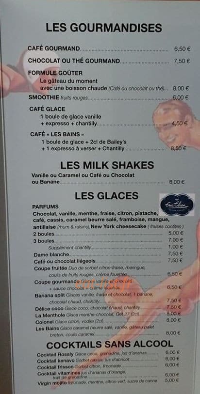 Les Bains — carte page 1