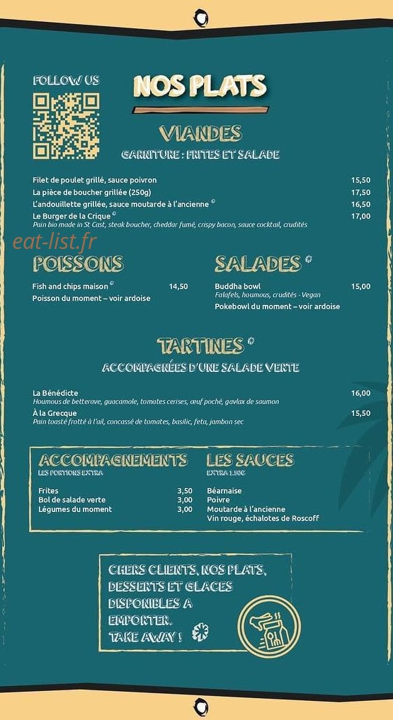 La Crique — carte page 2
