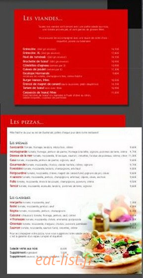 La Grande Brasserie — carte page 4