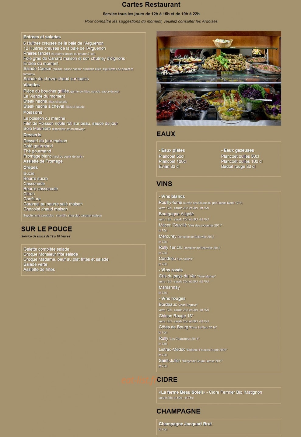 Le 19eme — carte page 2