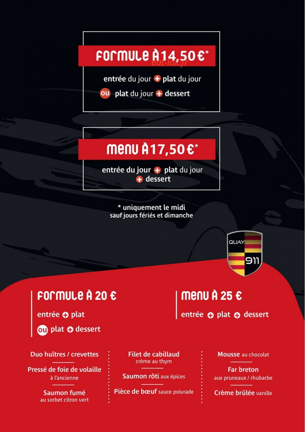 Quay 911 Sarl — carte page 1