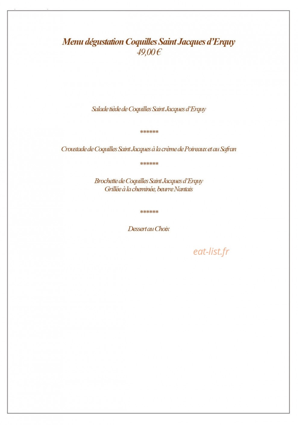 Relais Saint-Aubin — carte page 3