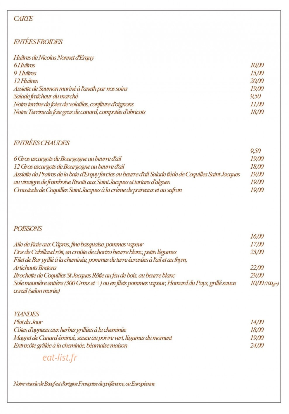 Relais Saint-Aubin — carte page 4