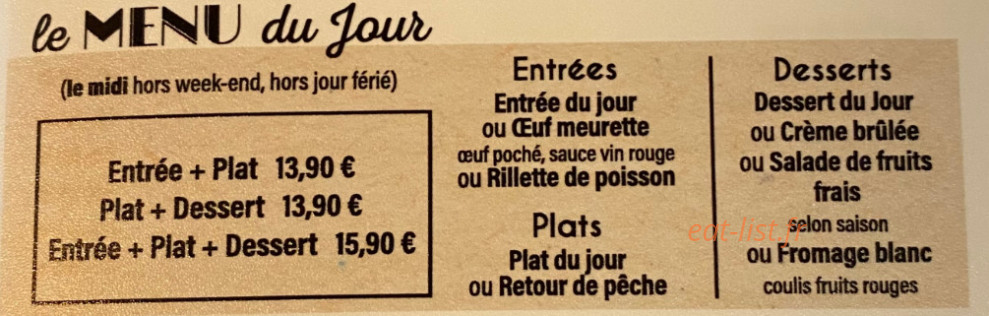 Le Brez’el — carte page 2