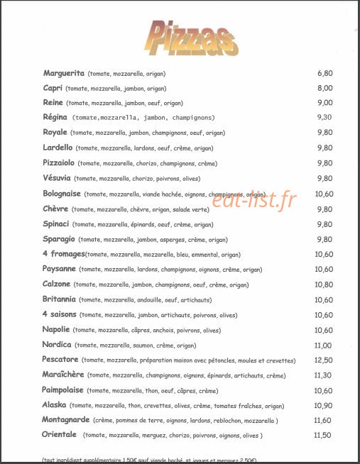 La Pommeritaine — carte page 1