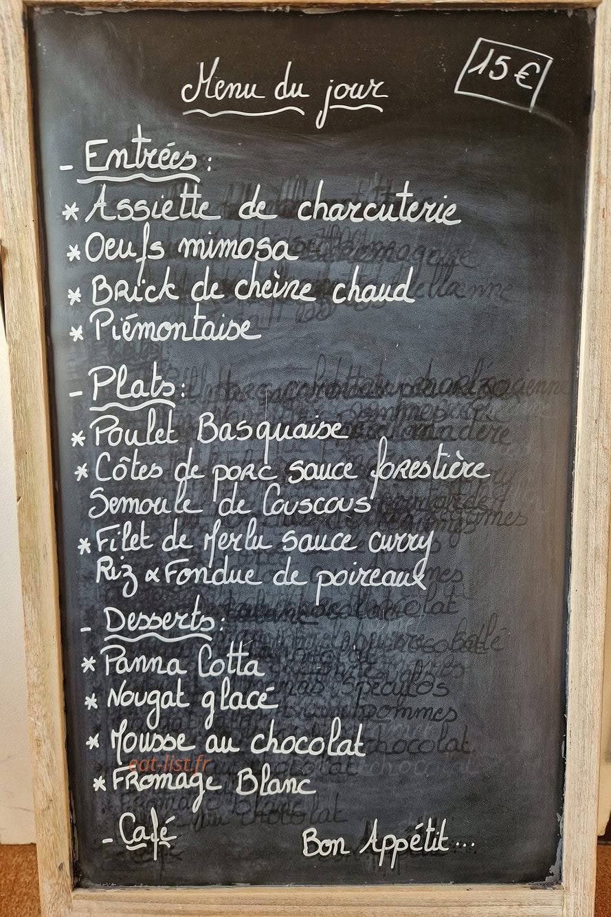 La Belle Alliance — carte page 1