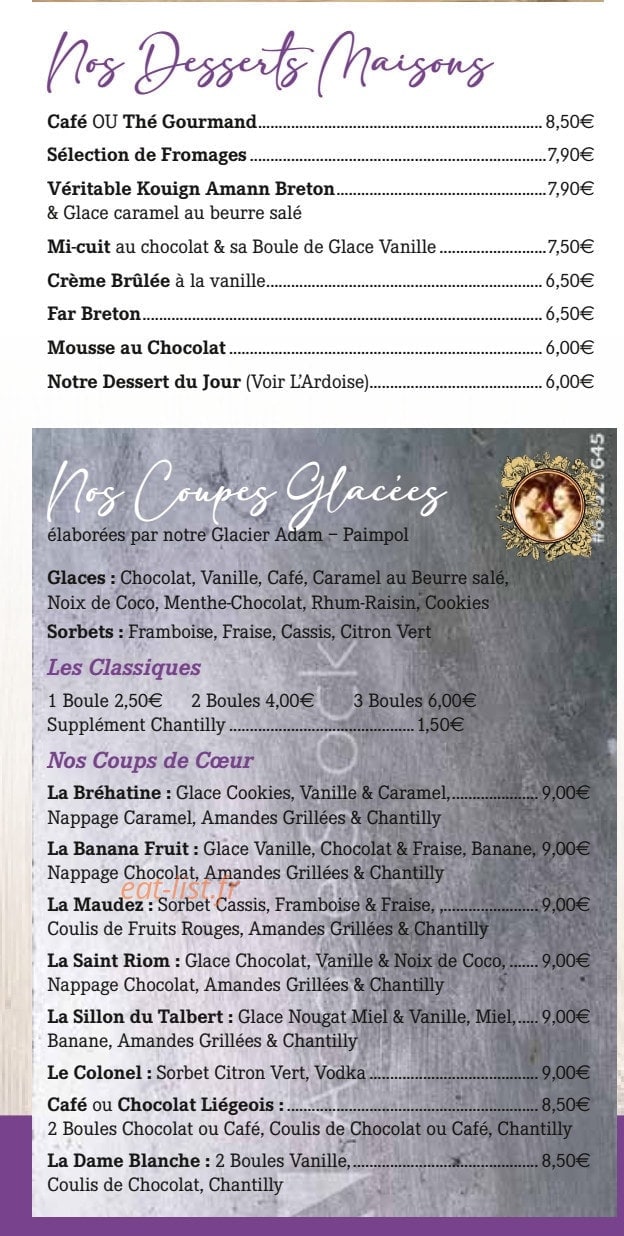 L'Escale — carte page 4