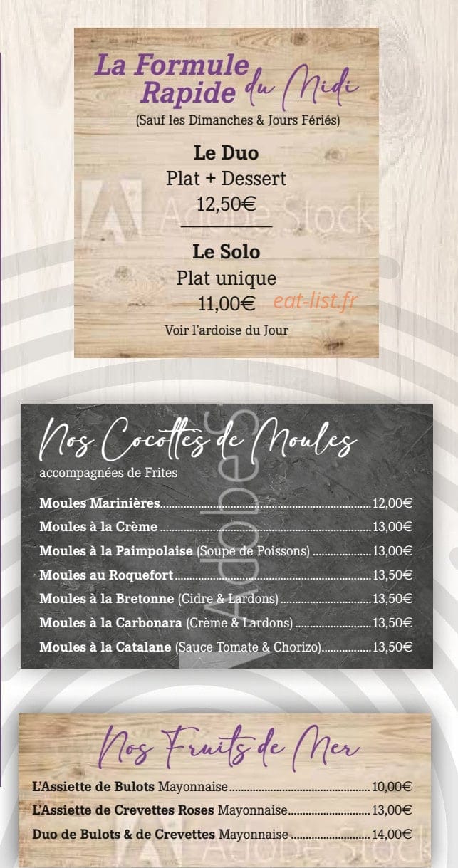 L'Escale — carte page 3